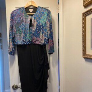 Dress - Colorful two-piece dress.